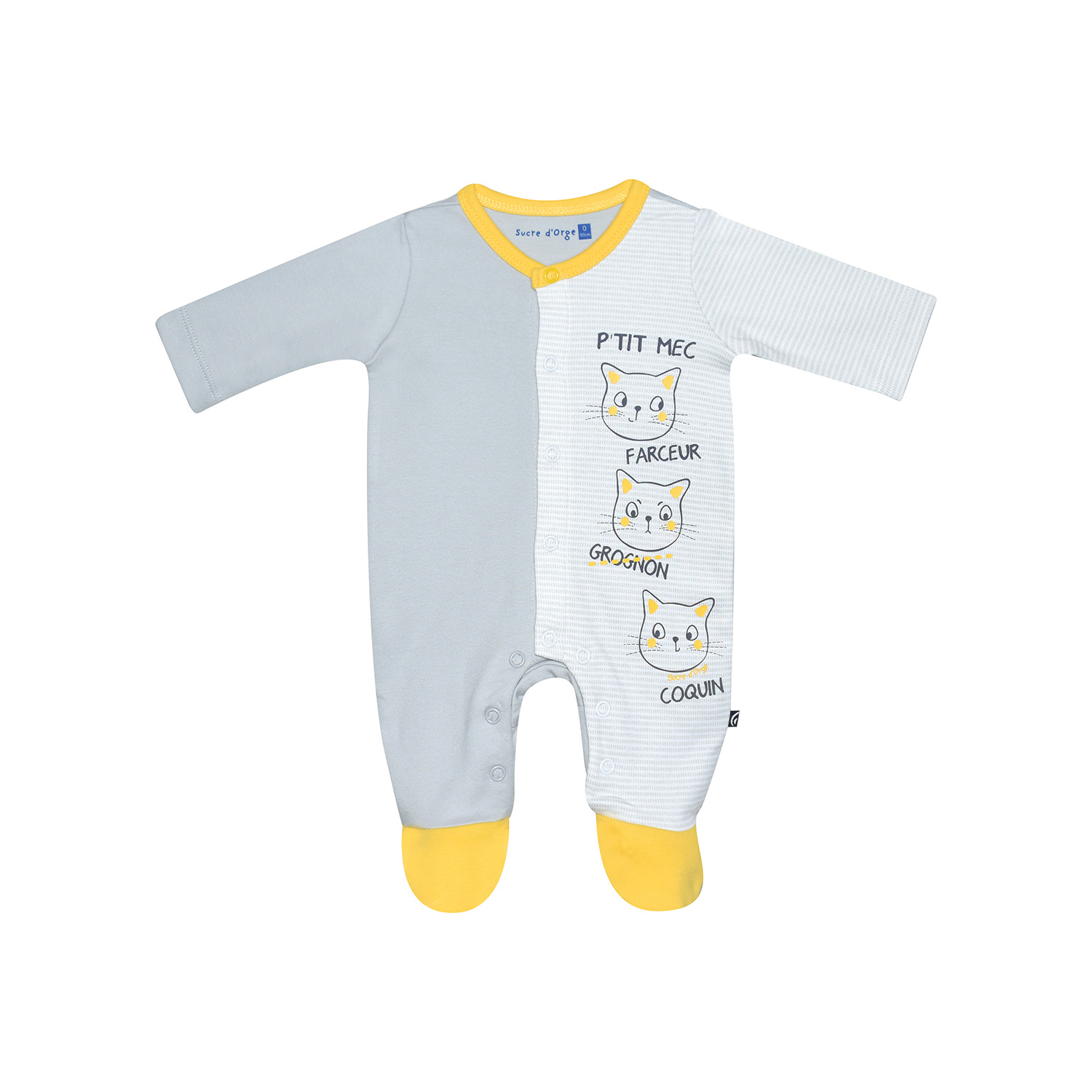 Pyjama naissance eliess, SUCRE D'ORGE