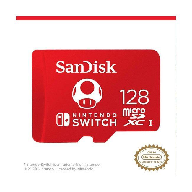 Carte micro sd nintendo switch microsdxc 128gb Sandisk