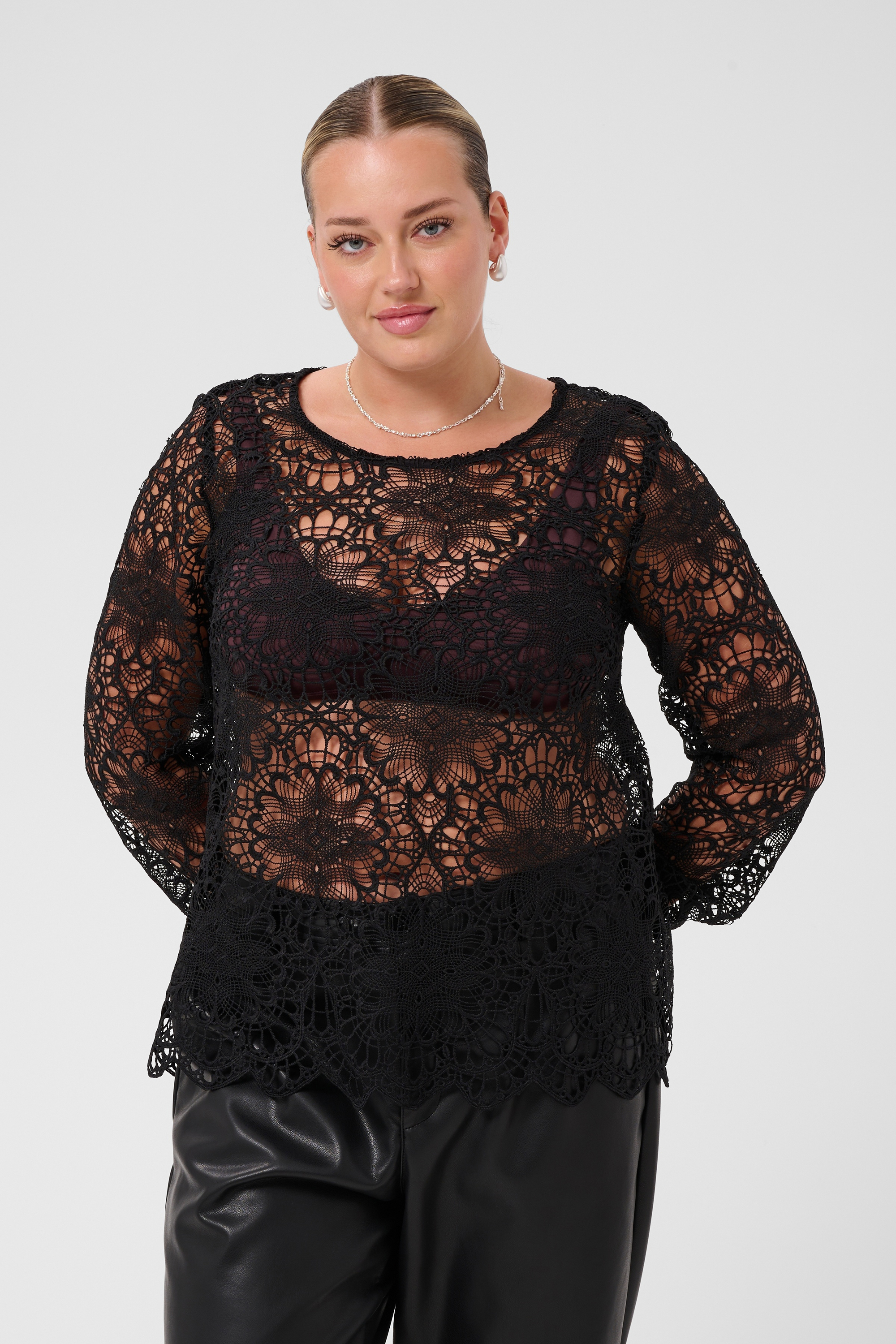 Blouse à manches longues, KAFFE CURVE