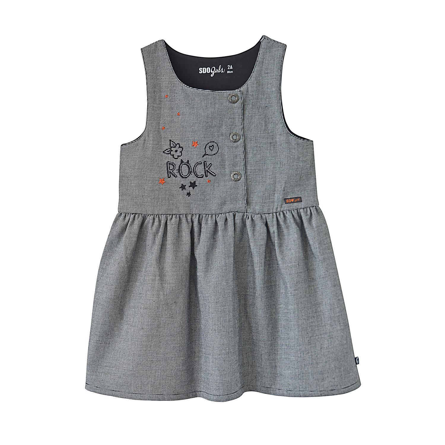 Robe pied de poule delvina, SUCRE D'ORGE