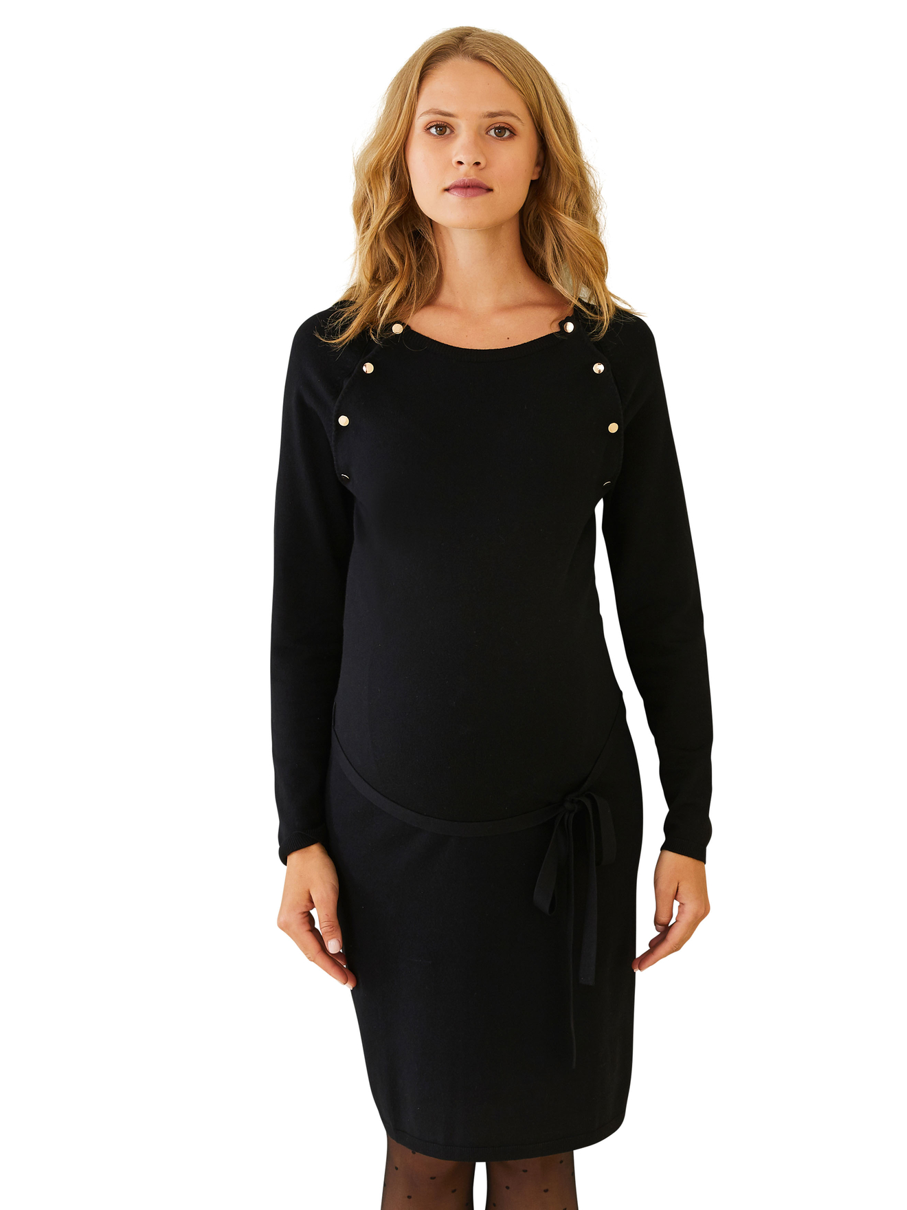 Robe tricot de grossesse et d'allaitement, VERTBAUDET
