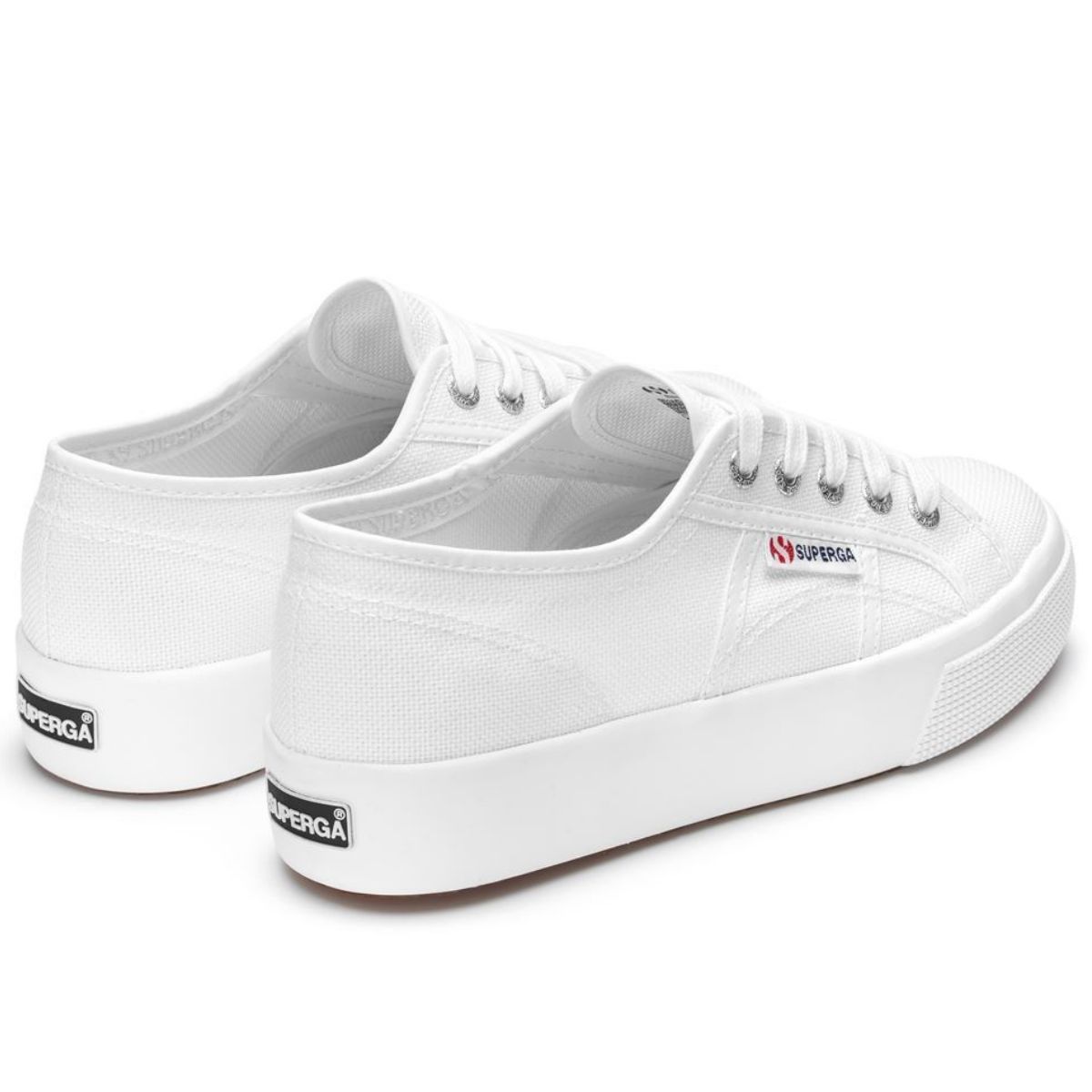 Superga blanche compensée hot sale