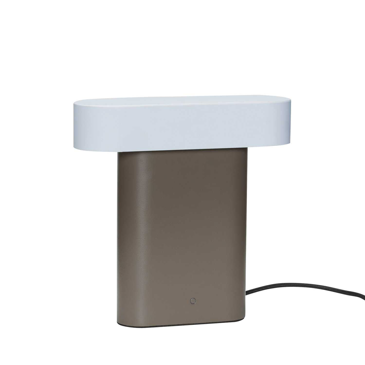 Lampe de table en fer et polycarbonate SLEEK, HUBSCH