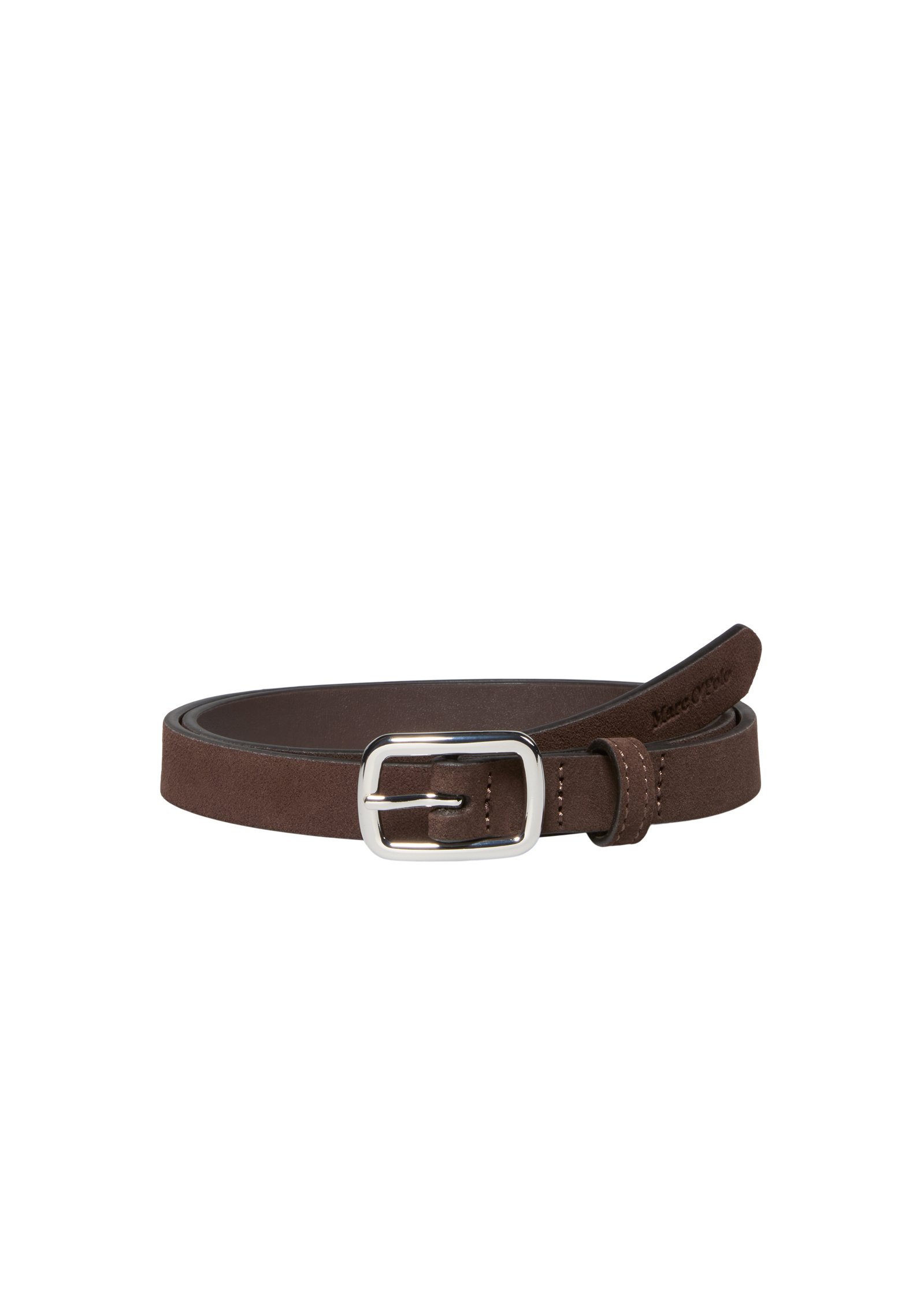 Ceinture en cuir nubuck fin, MARC O'POLO
