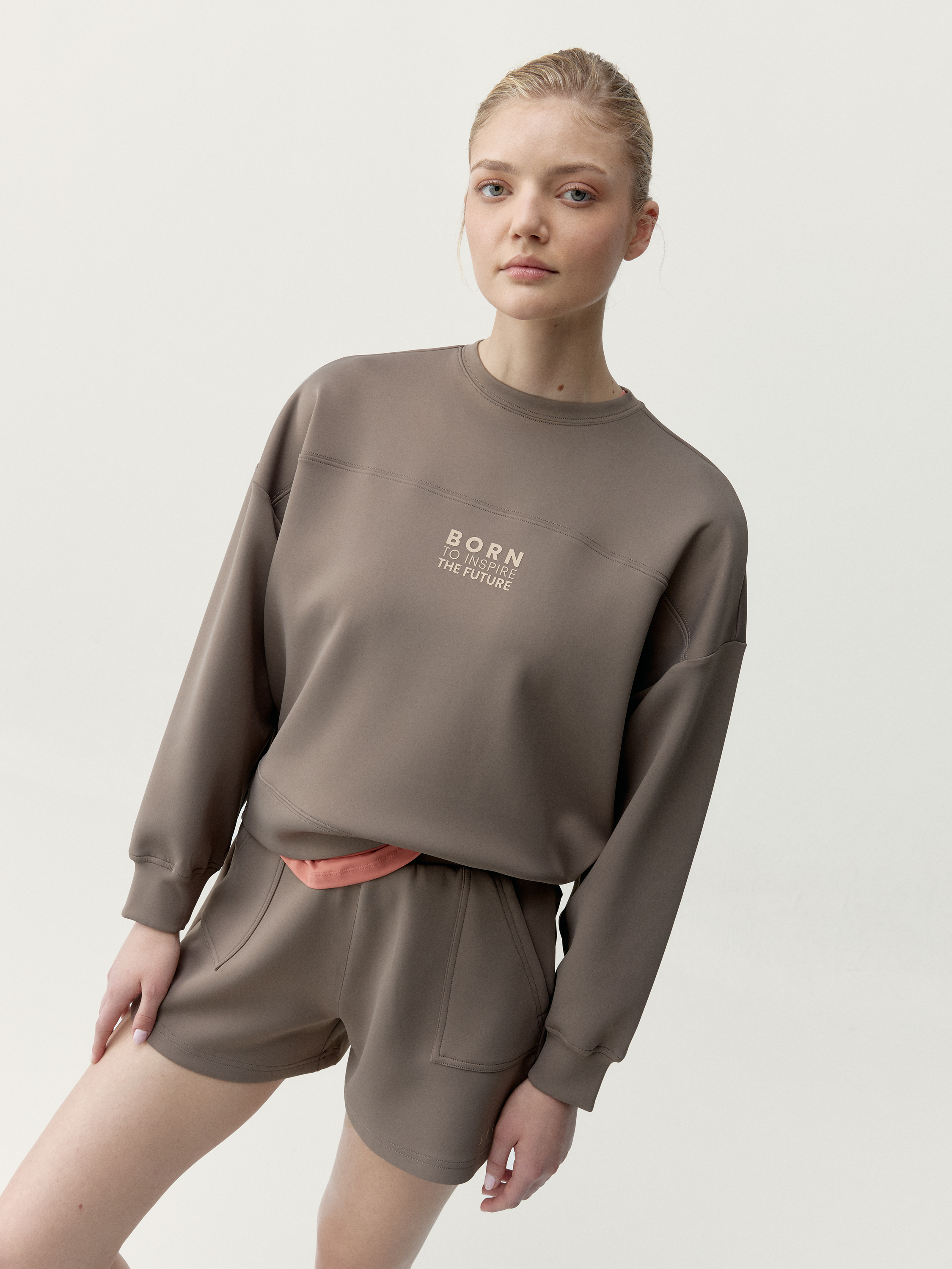 Sweat de sport femme Lionel Coupe oversize, BORN