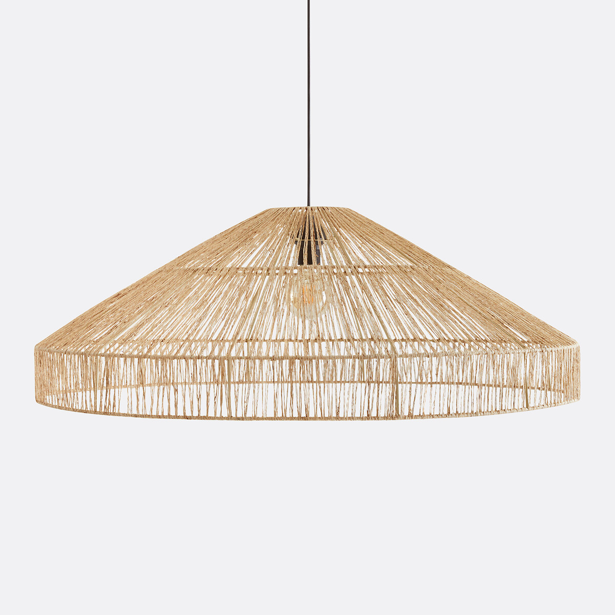 Yaku 90cm Diameter Hemp Ceiling Light, LA REDOUTE INTERIEURS