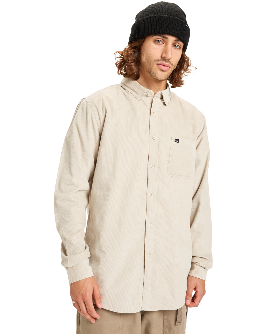 Chemise manches longues SMOKE TRAIL CORD, QUIKSILVER