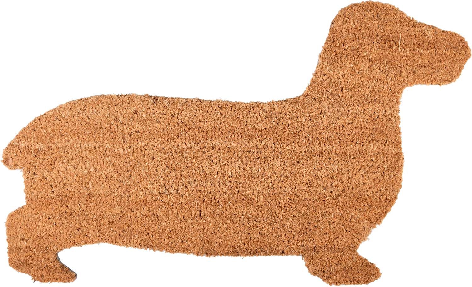 Paillasson en fibre de coco animal Chien, JARDINDECO