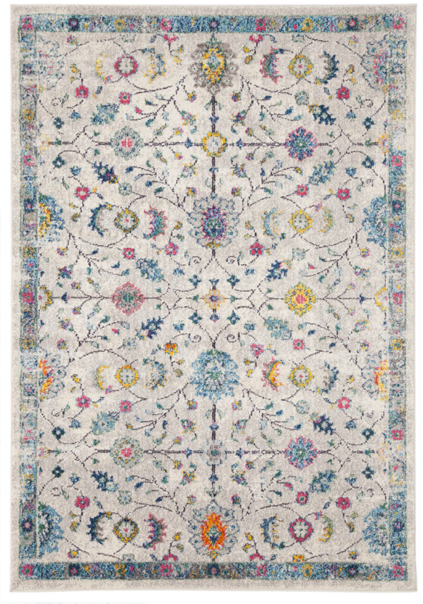 Tapis moderne tissé plat style orient HALIL, NOVATREND
