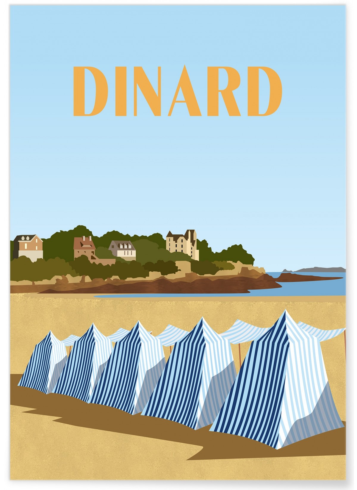 Affiche ville de Dinard, L'AFFICHERIE