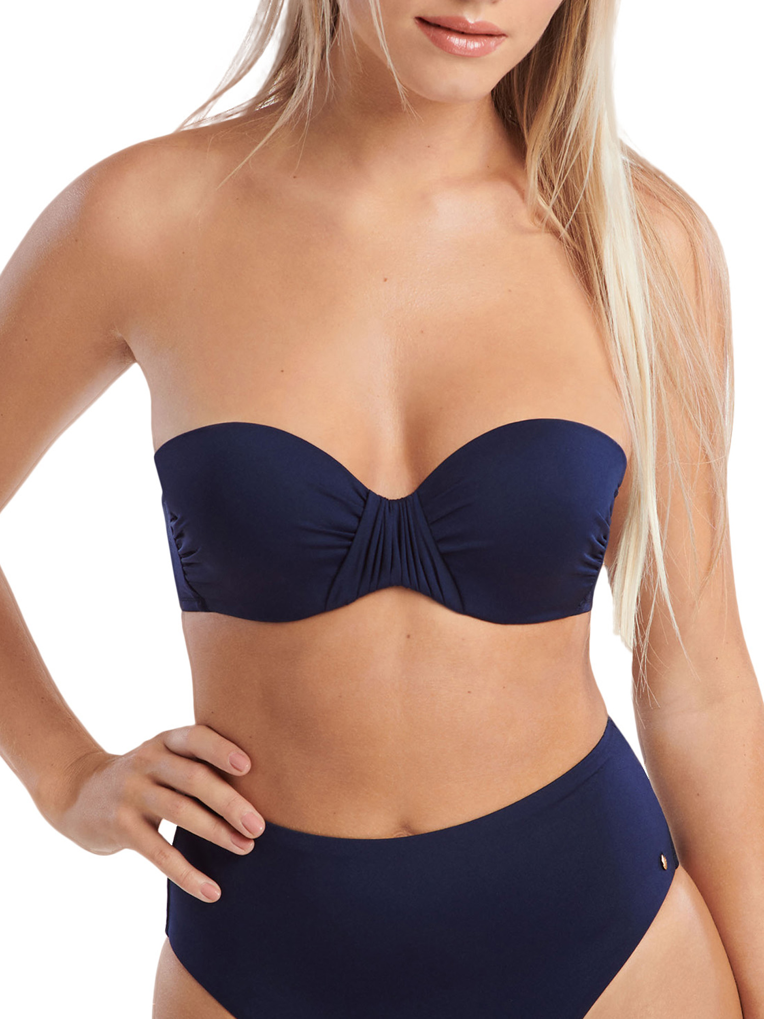 Haut maillot de bain bandeau préformé multipositions Okinawa, LISCA