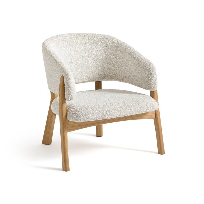 Image 0 Fauteuil tissu bouclette, Chablis AM.PM Fauteuil tissu bouclette, Chablis AM.PM image 0