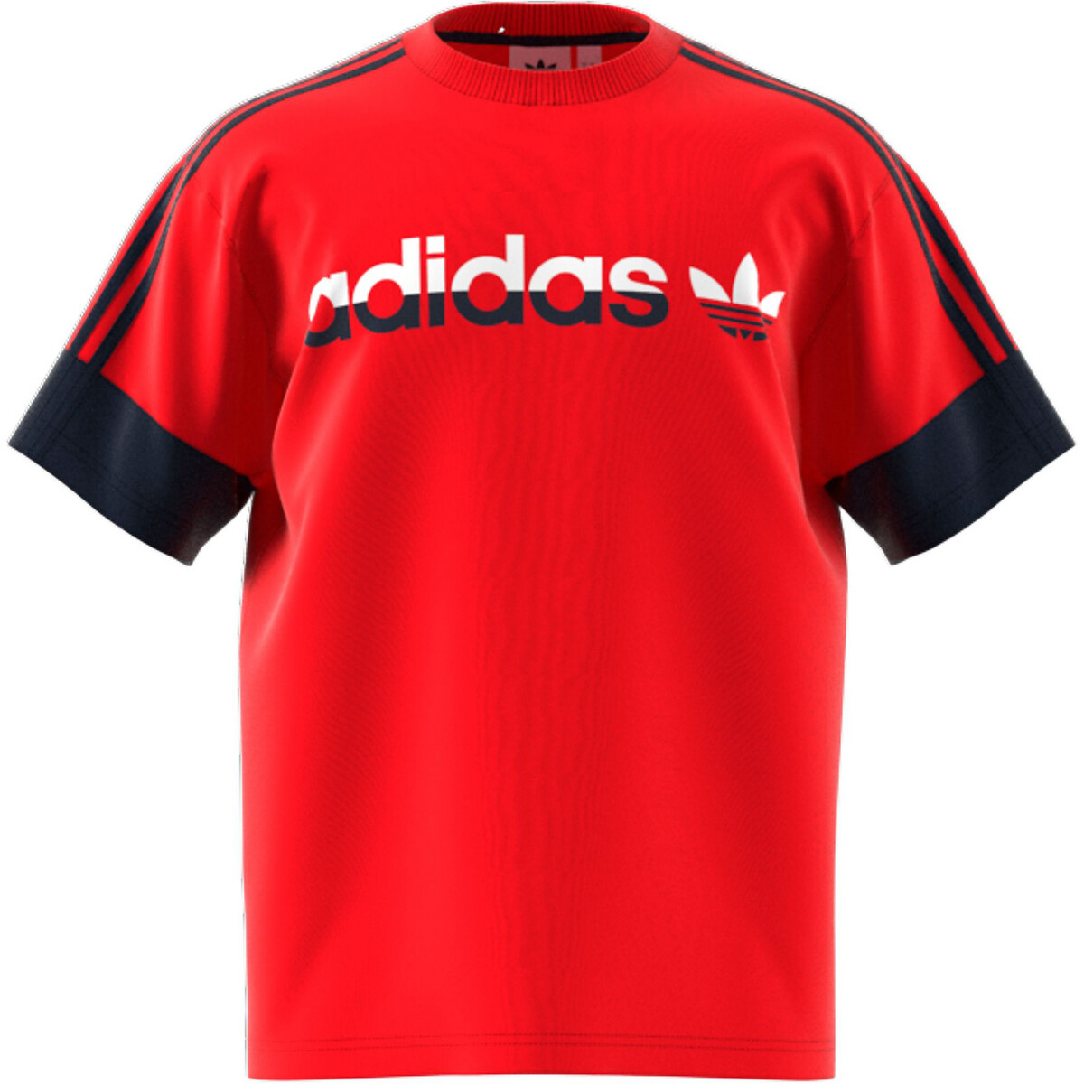 T-shirt manches courtes Adidas Originals rouge | La Redoute