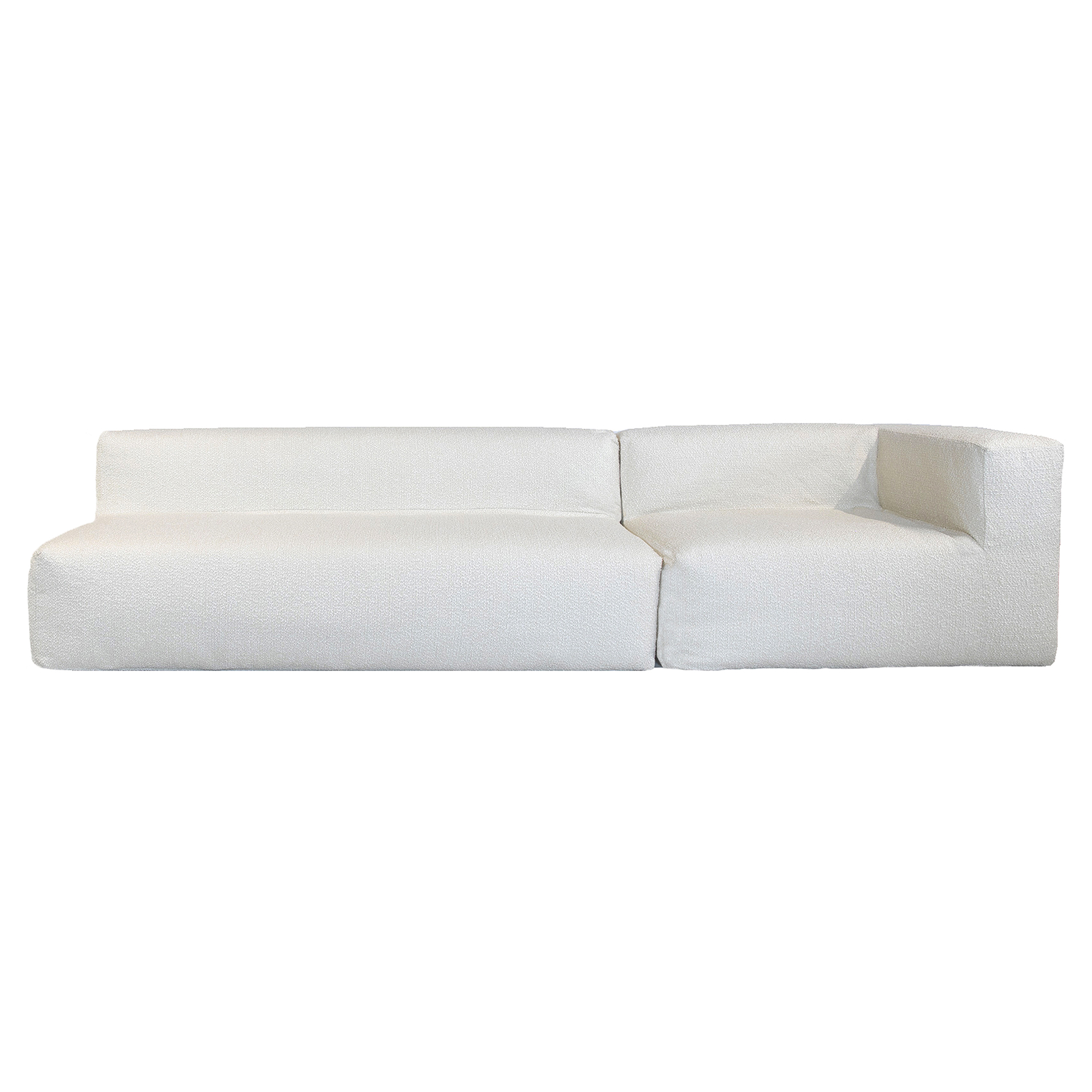Canapé modulable en laine bouclée, déhoussable, MX HOME