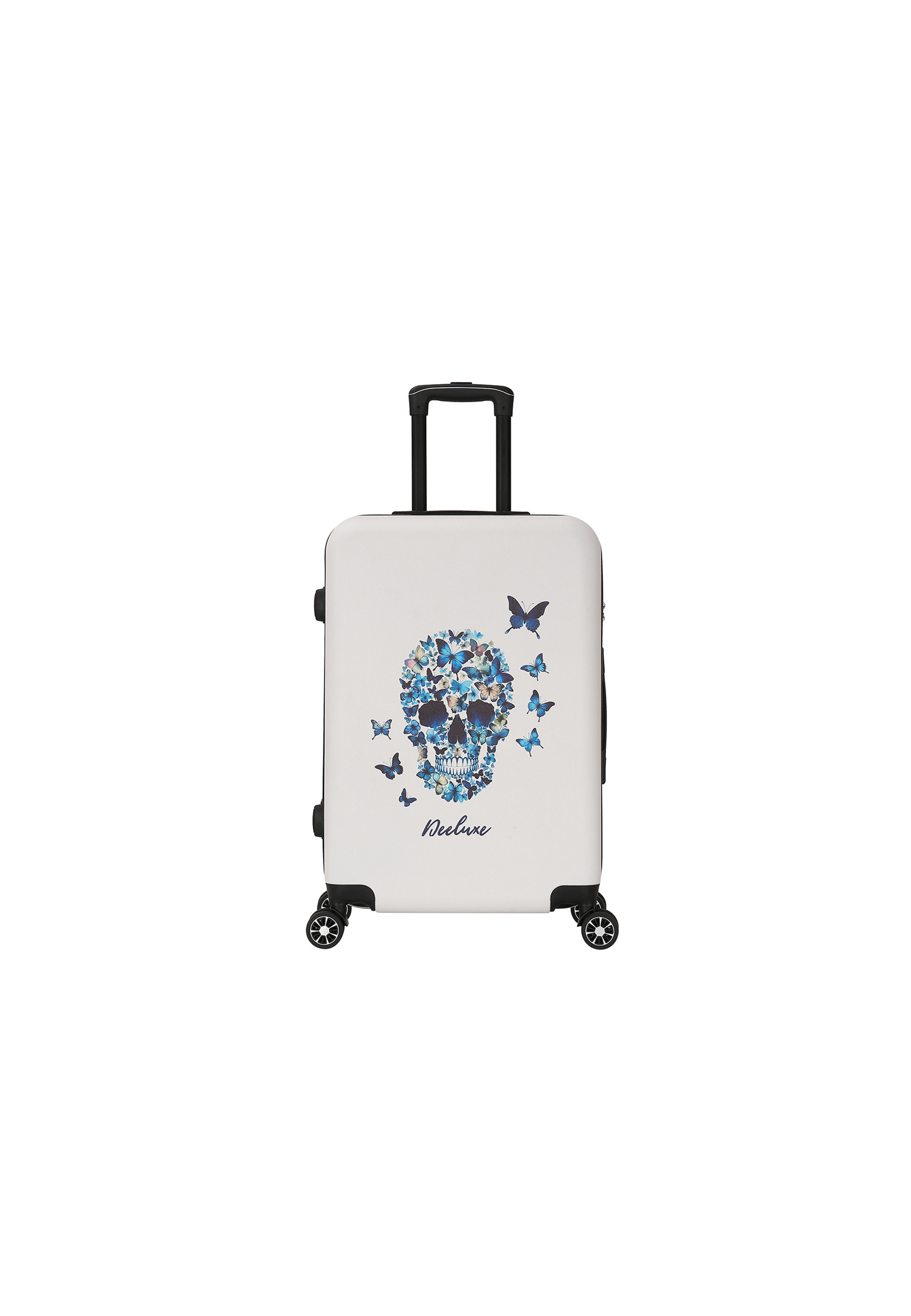 Valise Cabine 4 roues 55cm ABS - BLUE SERENITY - DEELUXE, DEELUXE