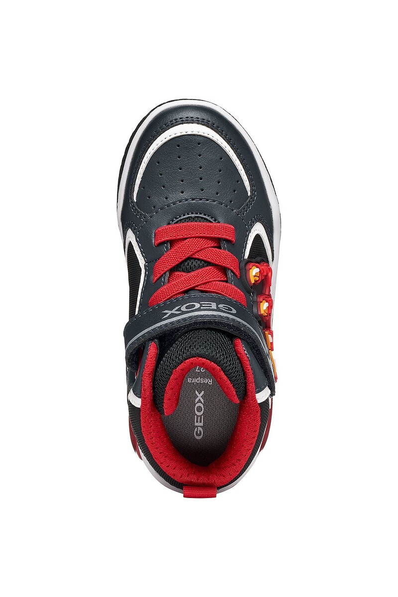GEOX Zapatillas altas, transpirables, con LED, INEK — photo 6