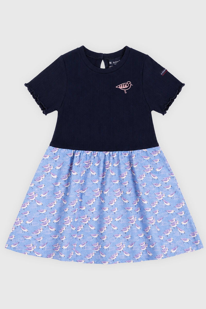 Robe mouettes Kids - coton, ARMOR-LUX