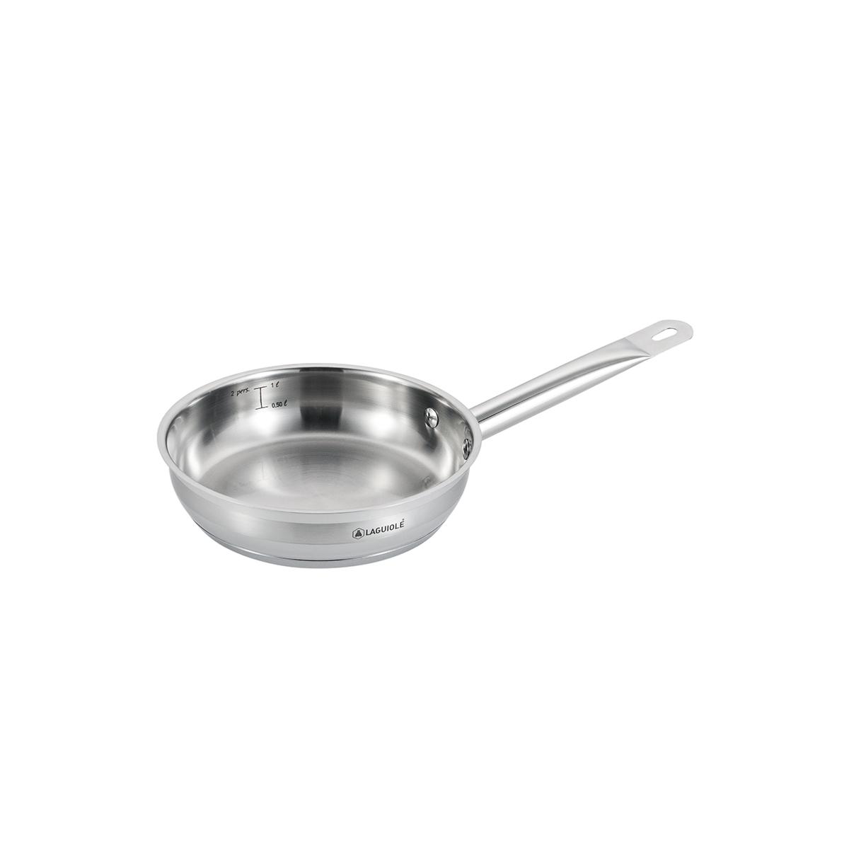 Poêle inox 20cm induction, LAGUIOLE CUISSON