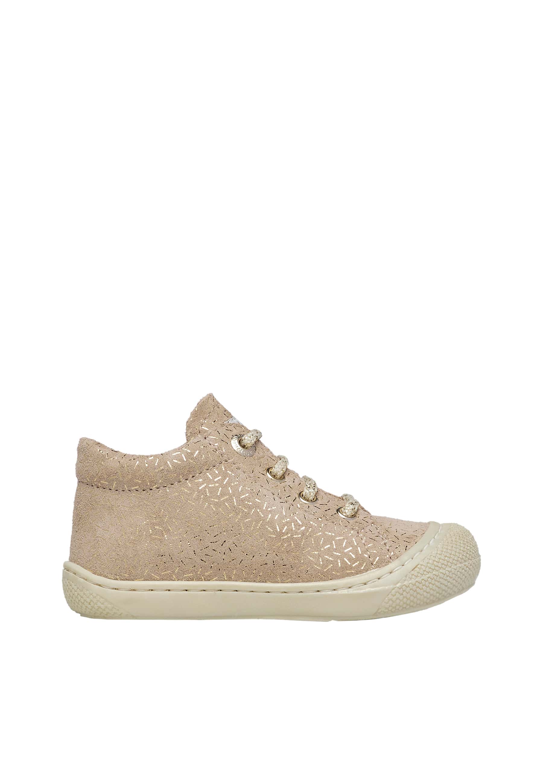 NATURINO Chaussures Premiers Pas Suède Pailleté - Confort Et Style