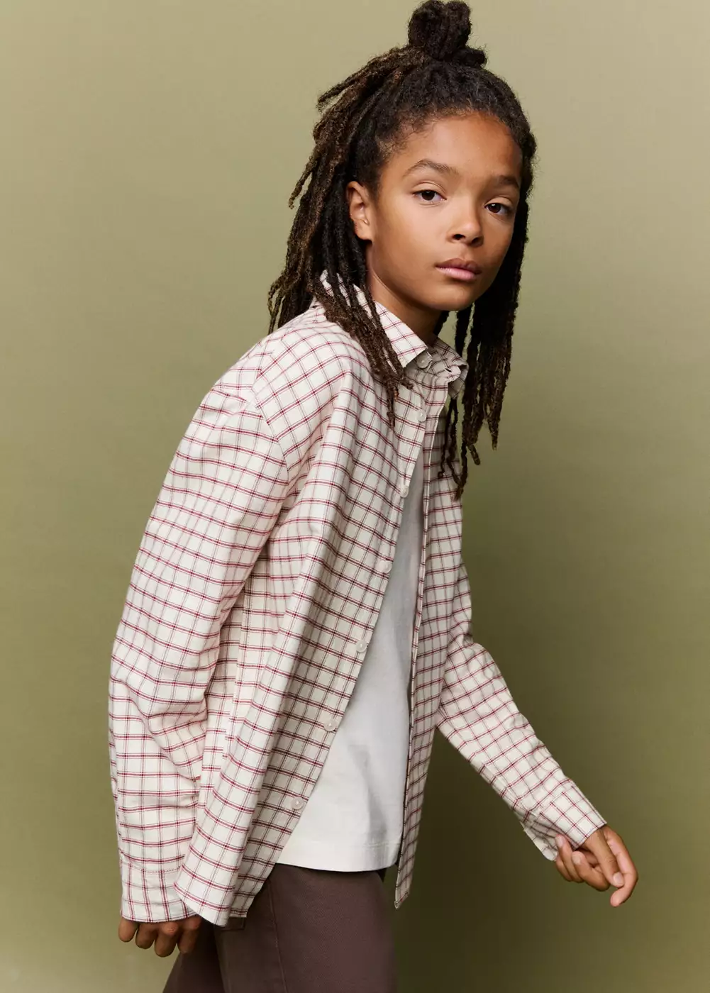 Chemise flanelle à carreaux, MANGO KIDS