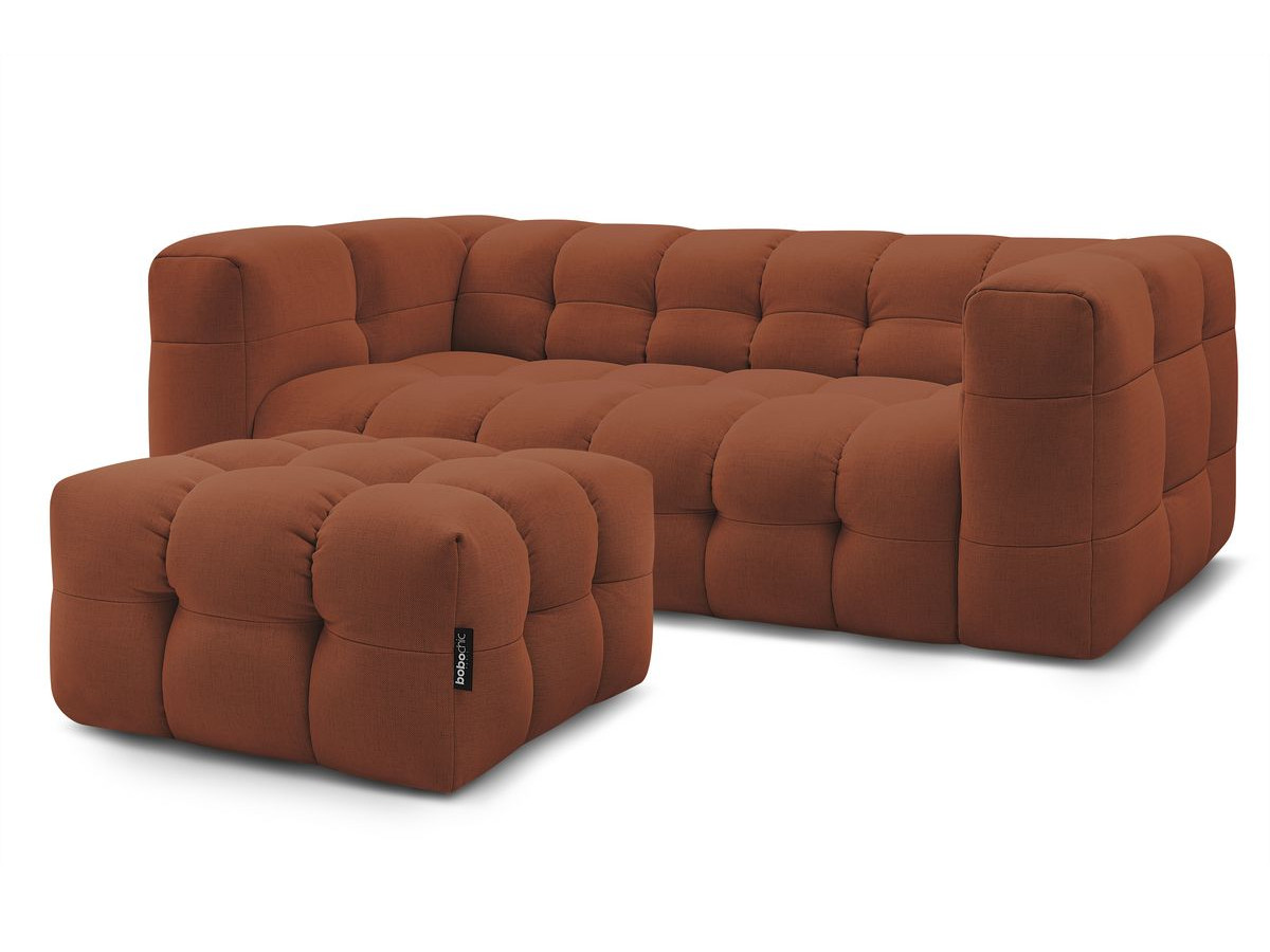 Canapé lit 4 places en tissu lisse, CLOUD, BOBOCHIC