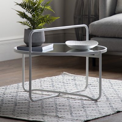 Hisar Glass Coffee Table SO'HOME