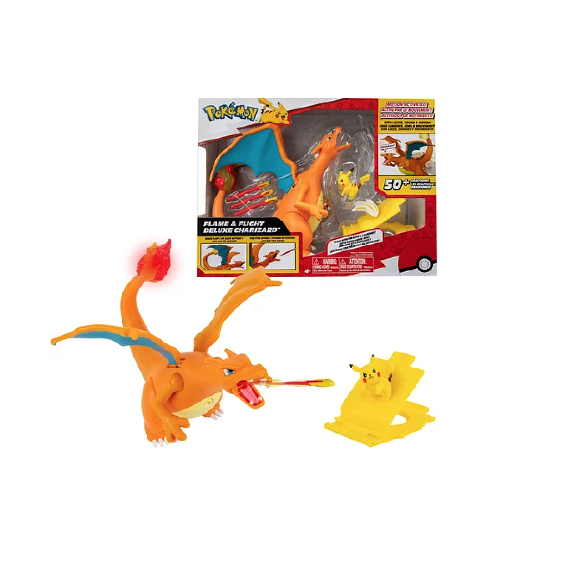 Pokemon - Dracafeu contre Pikachu, BANDAI
