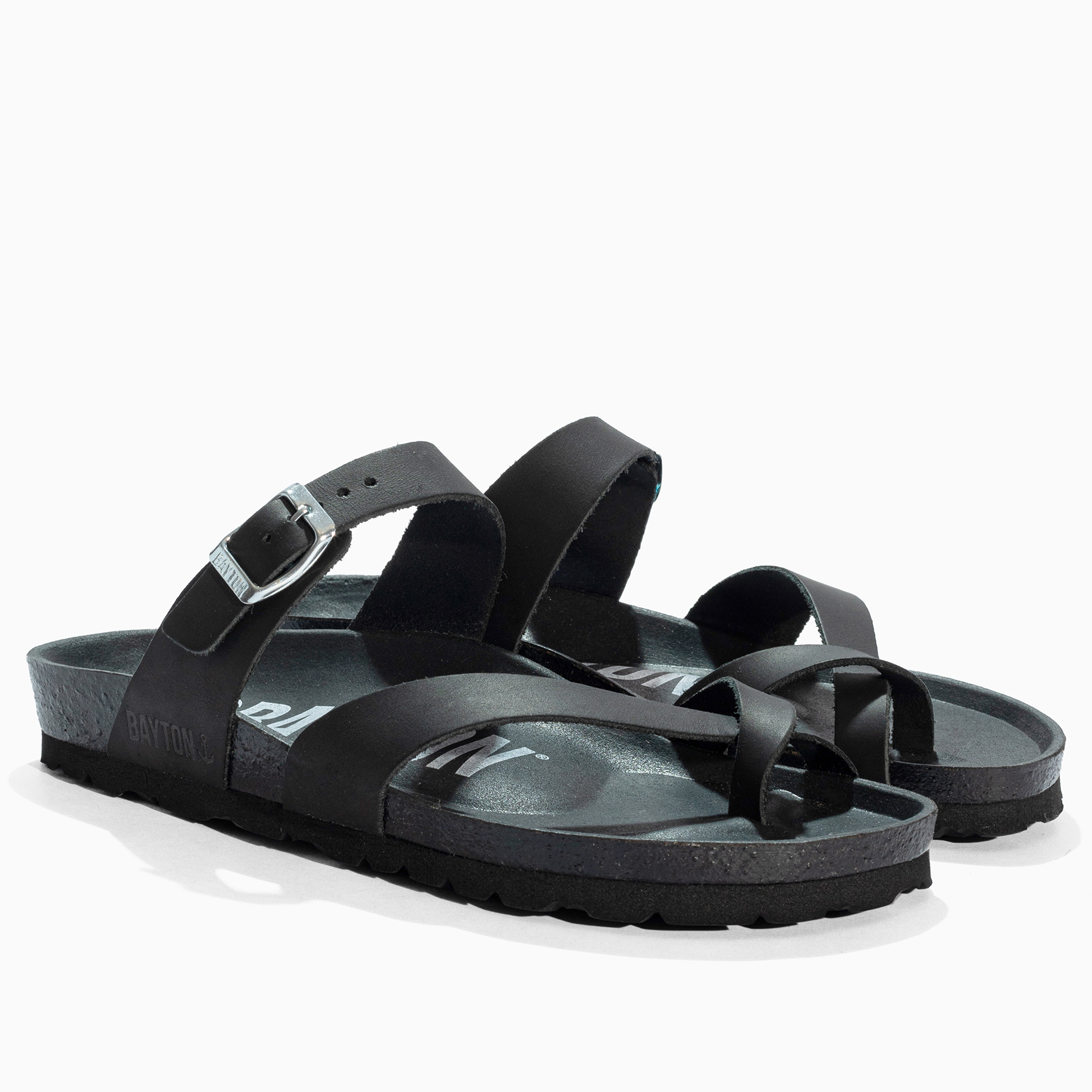 Tongs en cuir DIANE, BAYTON