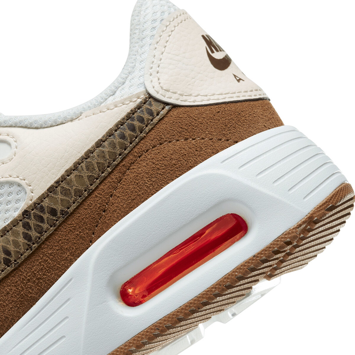 Nike air best sale max cuir marron