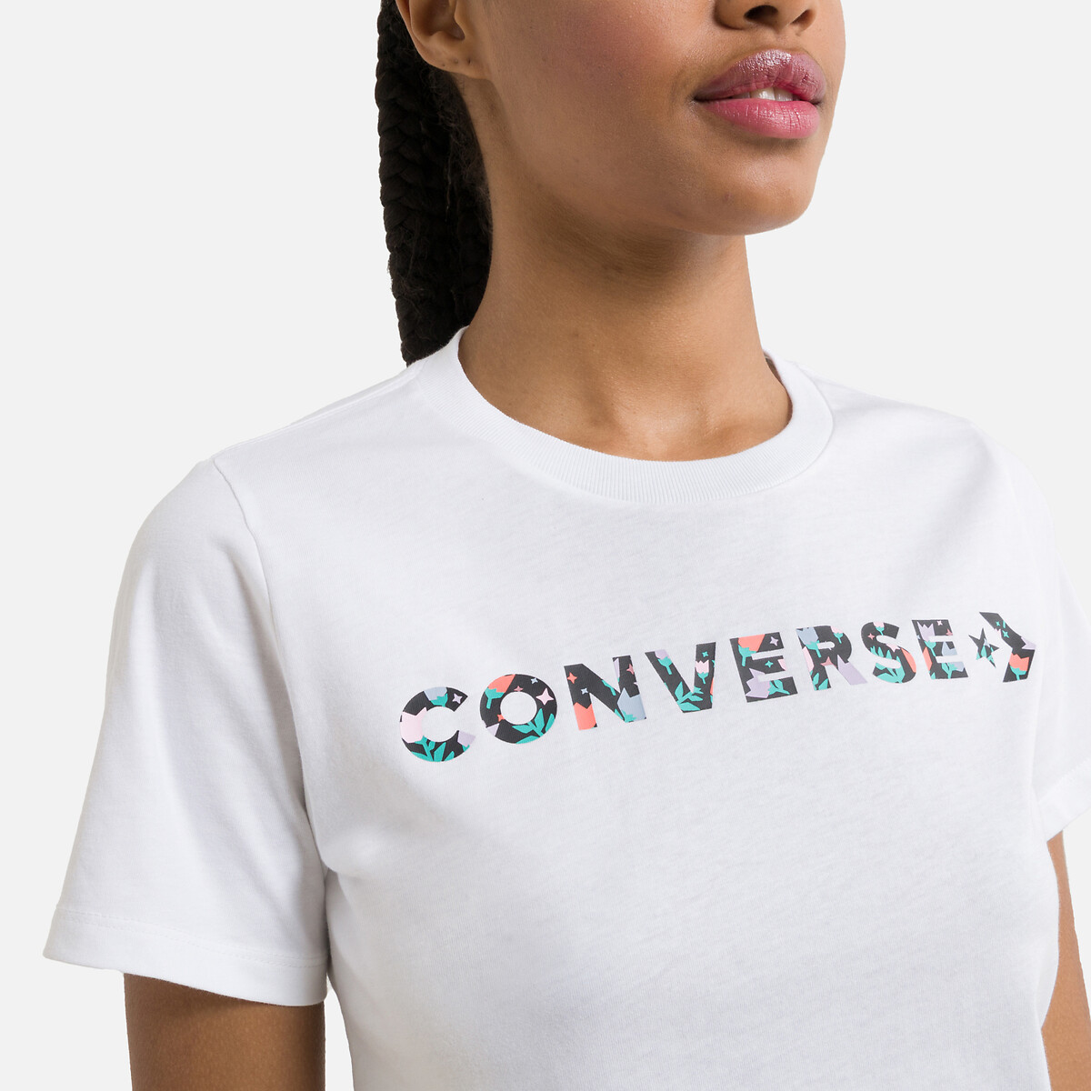شنطة رجالية T-shirt logo manches courtes Converse | La Redoute شنطة رجالية