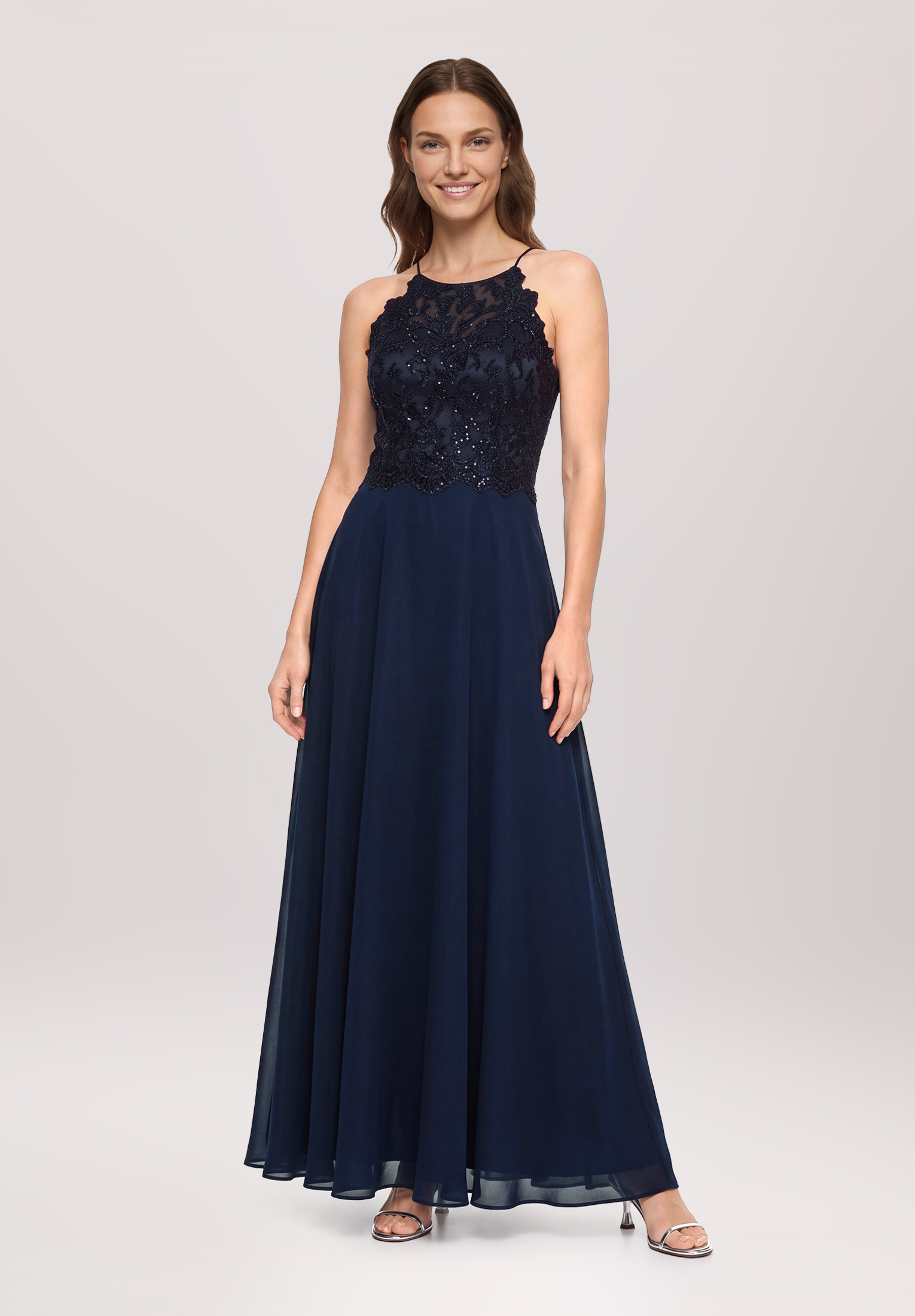 Robe de soirée dos-nu, VERA MONT