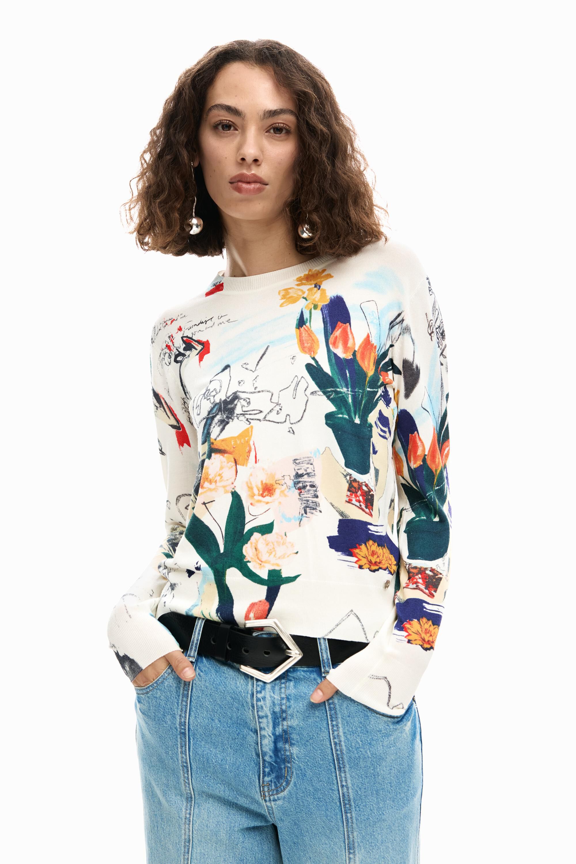 Pull fin plantes, DESIGUAL