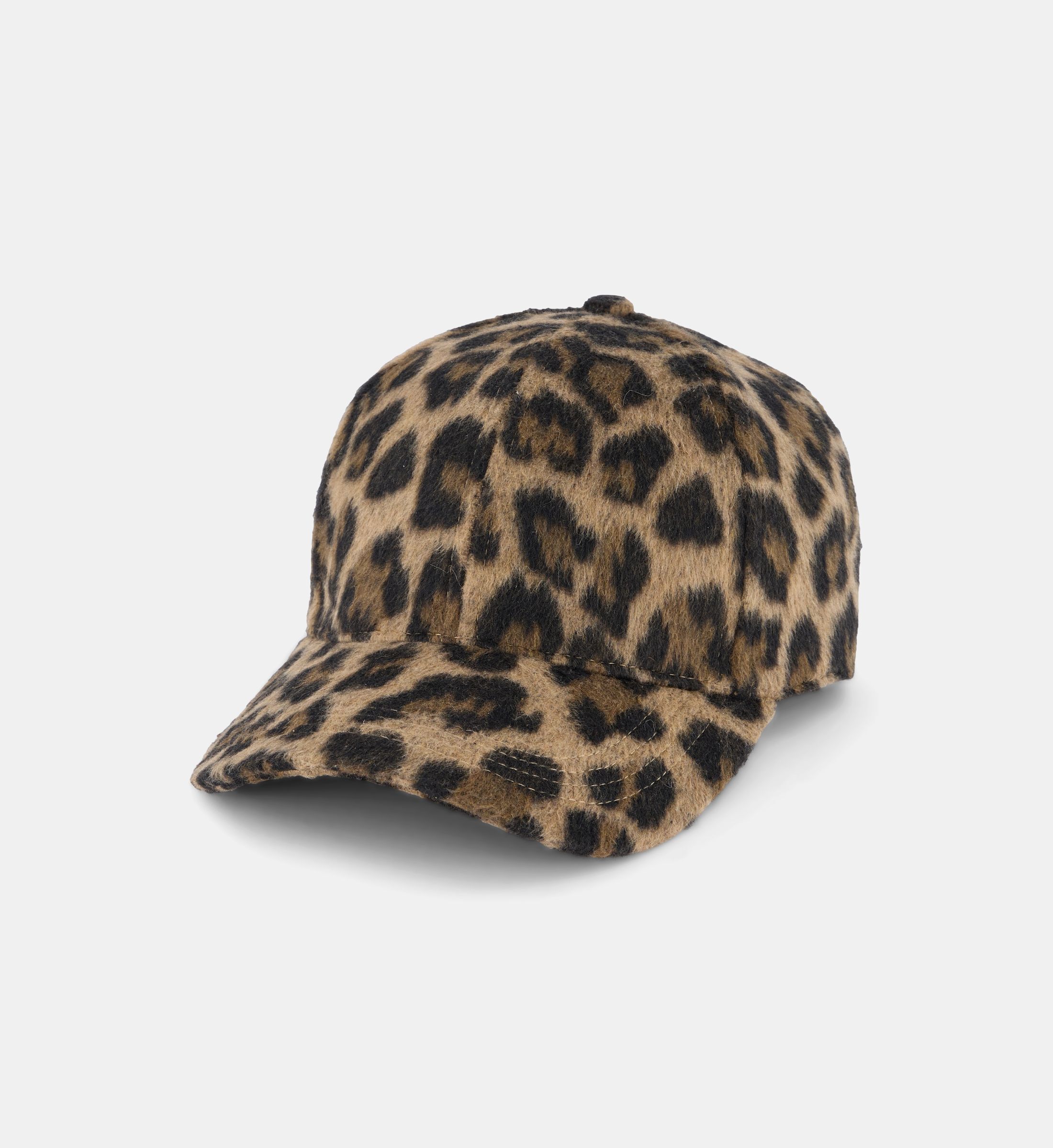 Casquette anne poils ras façon léopard, GALERIES LAFAYETTE