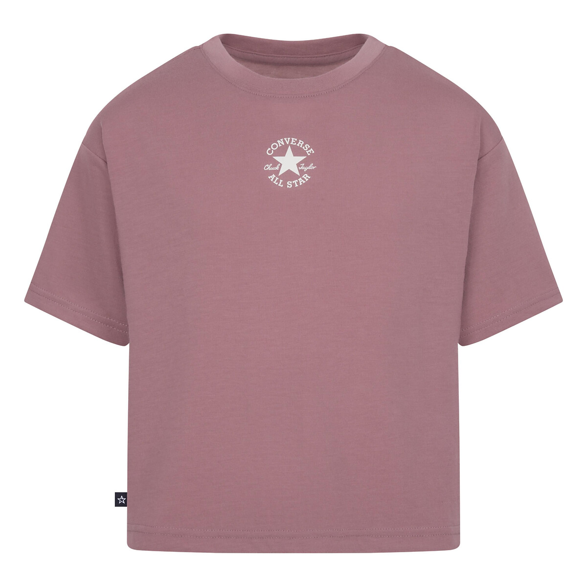 Image of Logo Print T-Shirt with Short Sleeves
