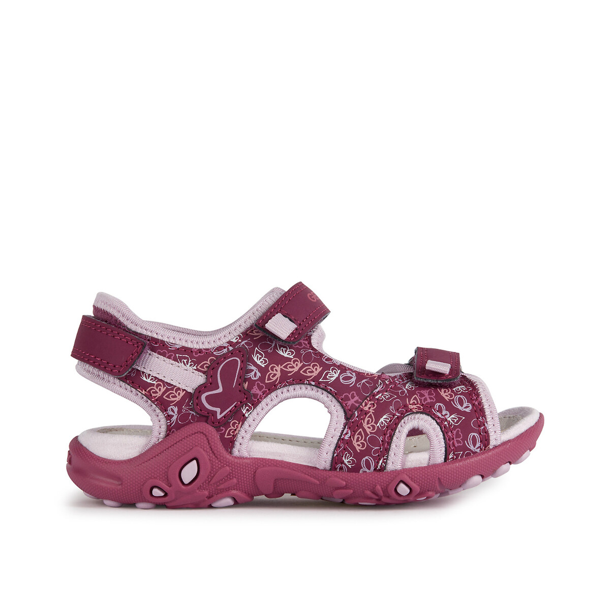 Kids whinberry breathable sandals with touch 'n' close fastening, dark ...
