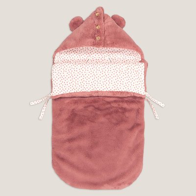 Конверт для новорожденного с капюшоном из искусственного меха LA REDOUTE COLLECTIONS