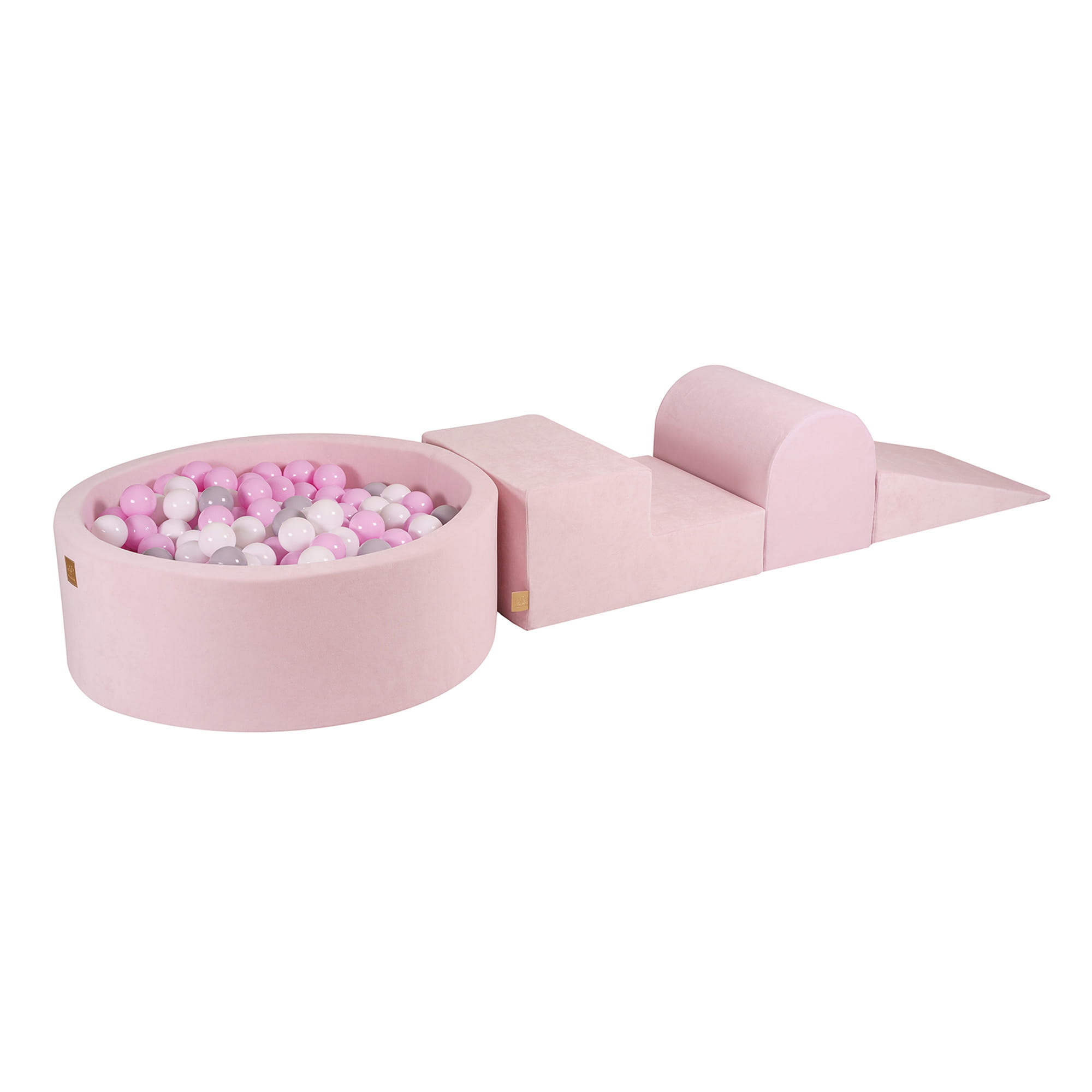 Aire De Jeux en Mousse avec Piscine à Balles, VELOURS, MEOW BABY