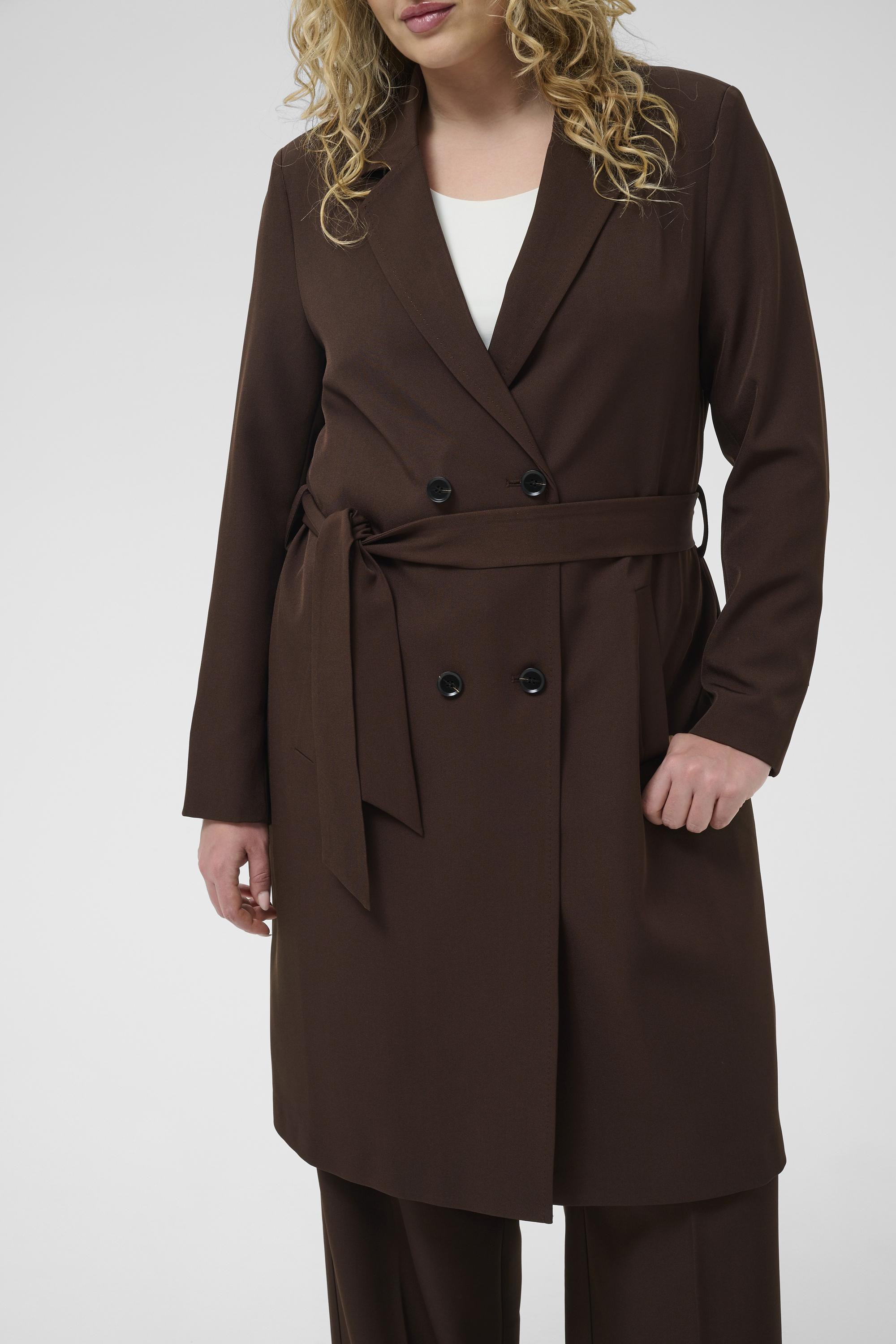 Blazer, KAFFE CURVE