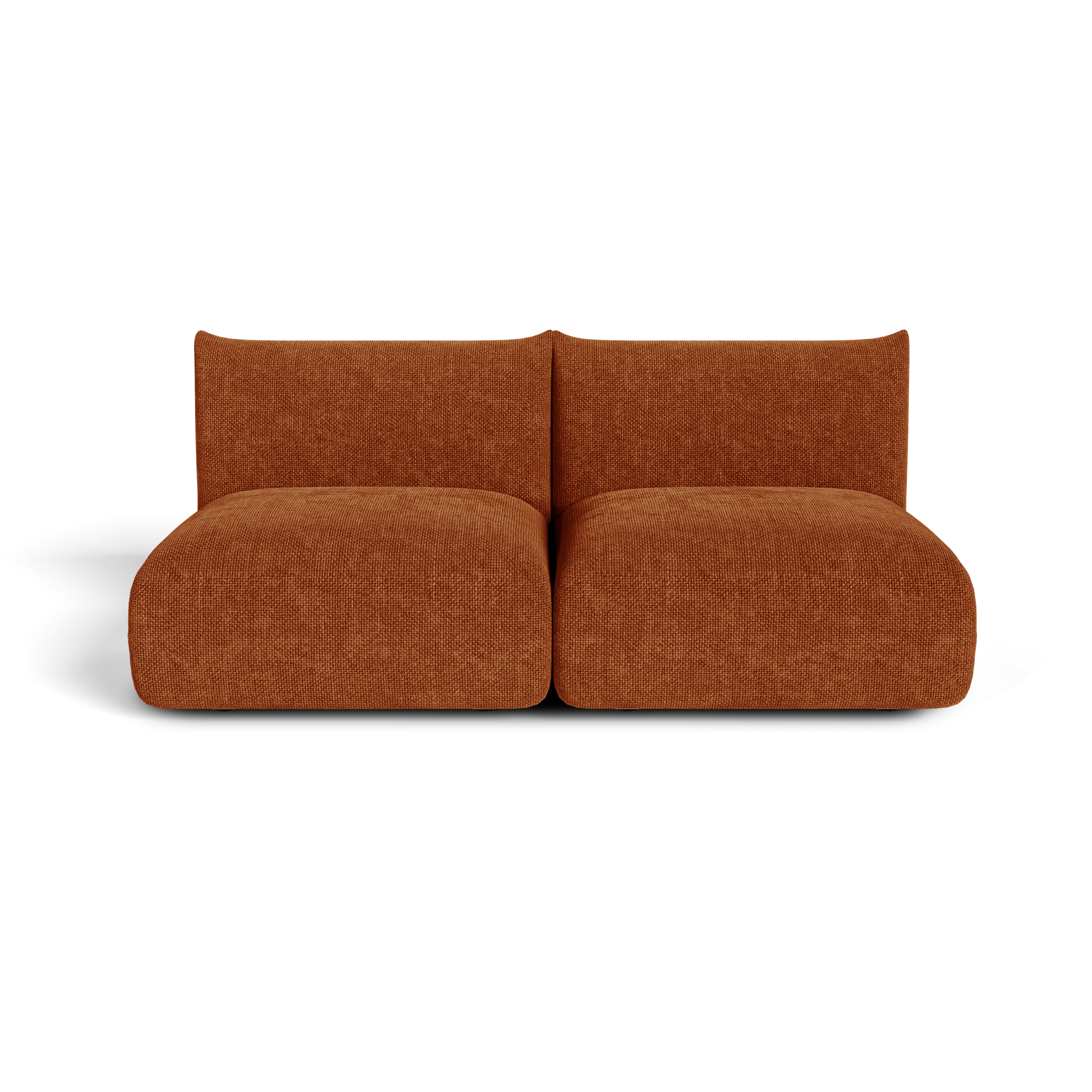Canapé modulable 3 places en velours chenillé NOOMA, SIA HOME