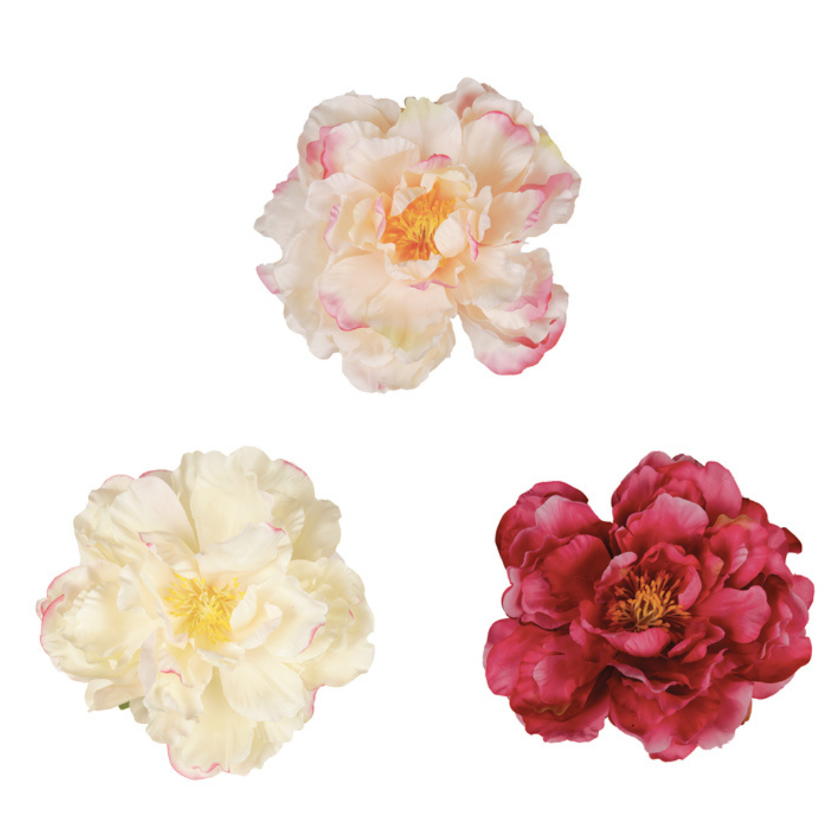 Mix de 3 fleurs artificielles D15, SIA DECO