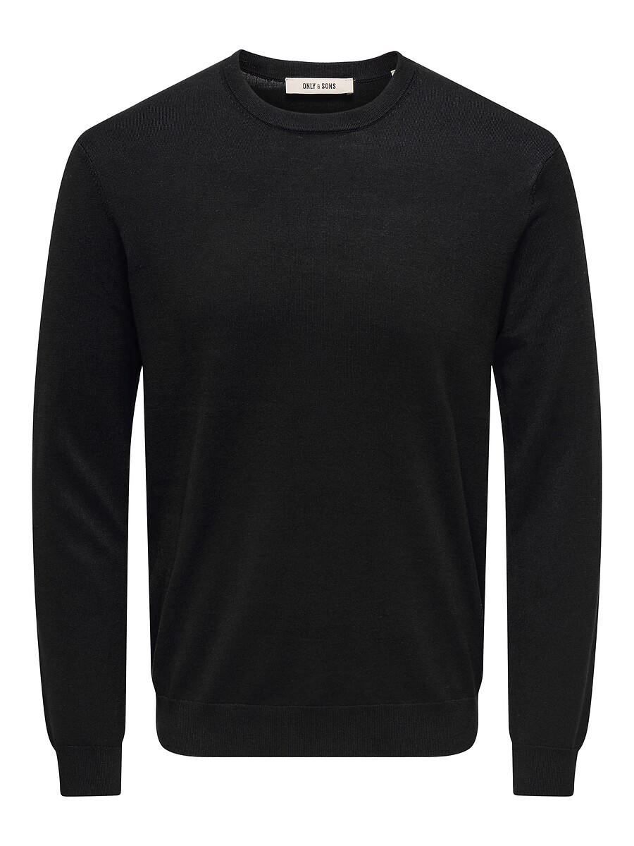 Maglione leggero dritto girocollo, ONLY & SONS