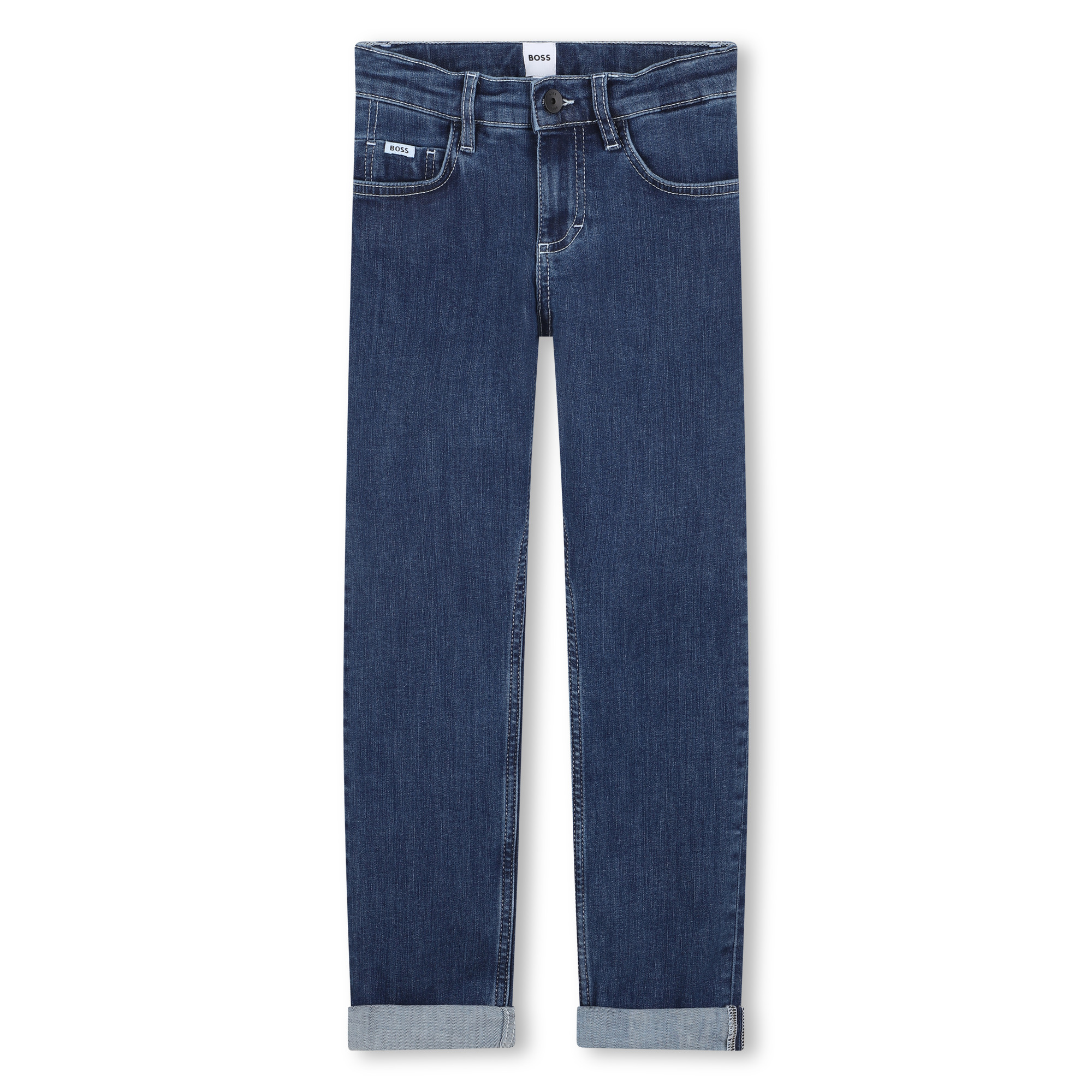 Jean ajusté 5 poches, BOSS KIDSWEAR
