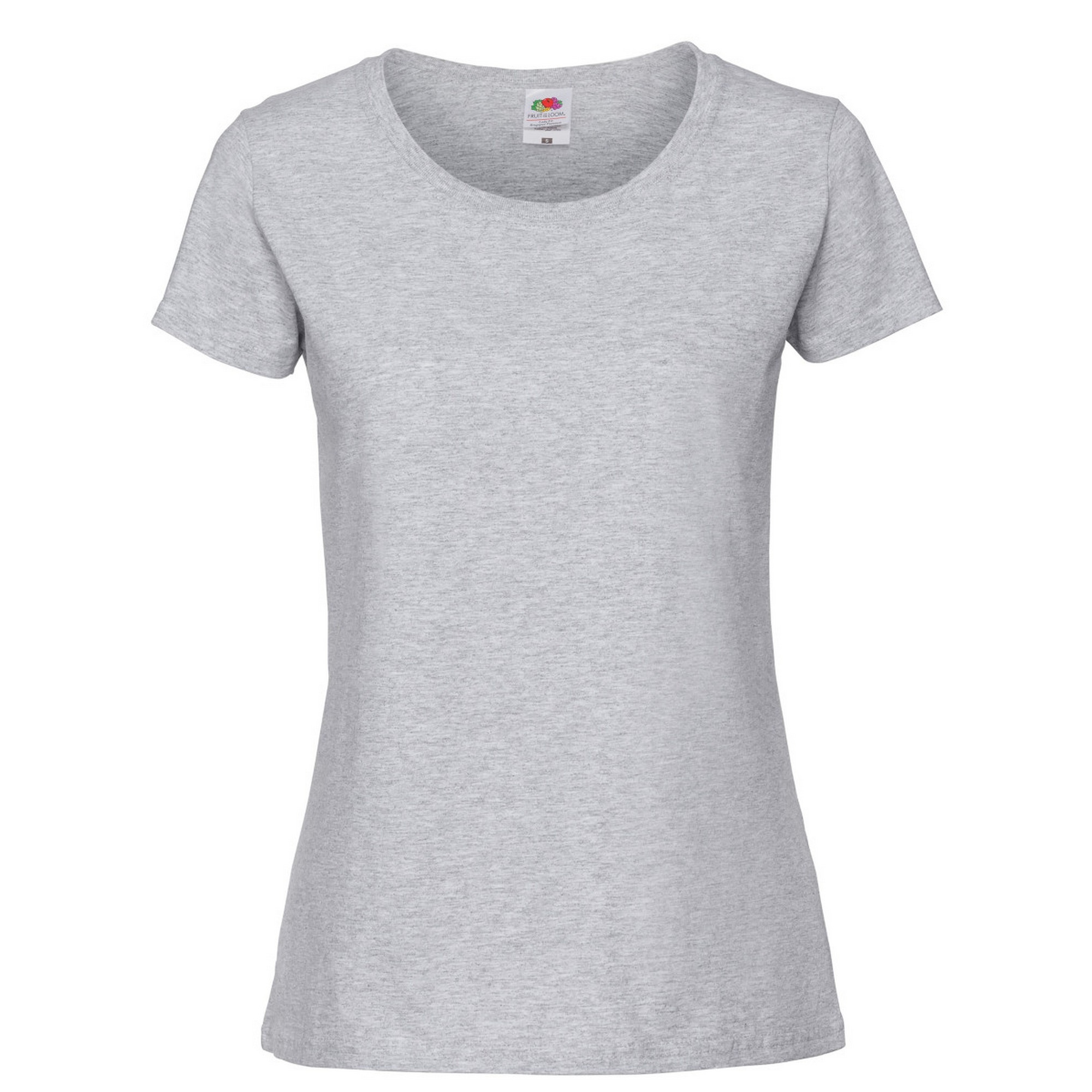 T-shirt uni manches courtes, FRUIT OF THE LOOM