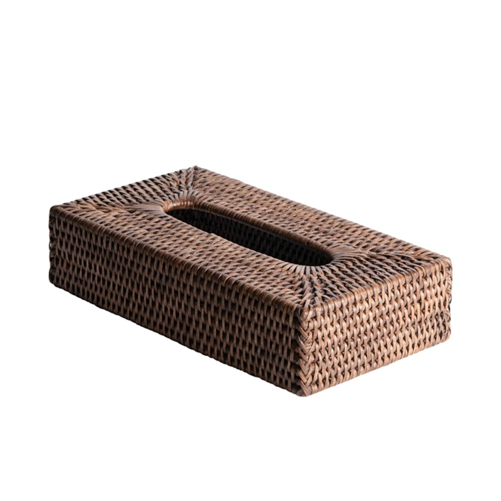 Boîte de mouchoir Saya en rotin 26x14x6 cm, TABLE PASSION