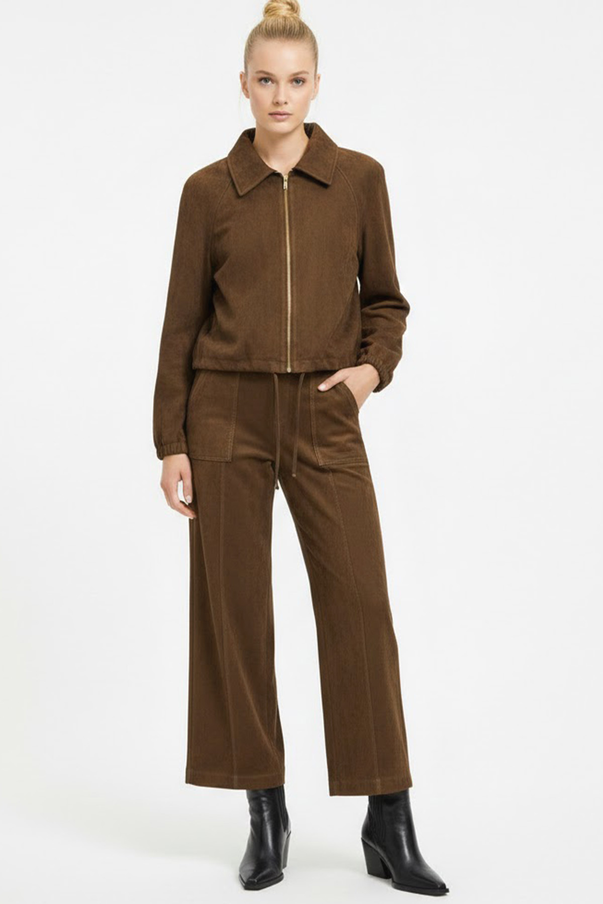 Blouson en faux daim GEORGIA, DERHY