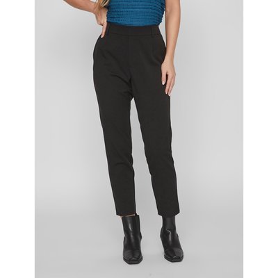 Slim Fit Tailored Trousers with High Waist VILA