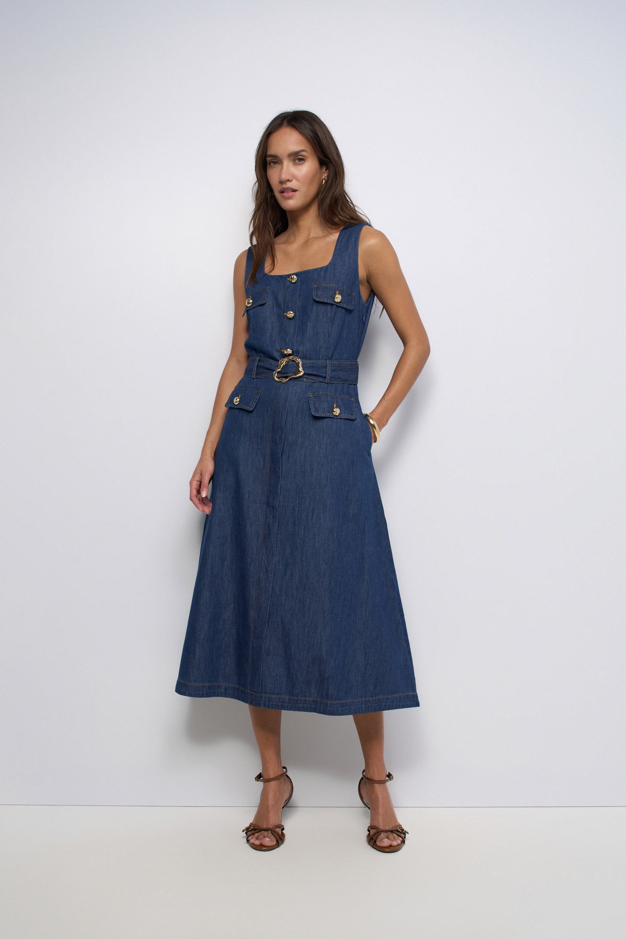 ROBE LIGHTDENIM, SALSA JEANS