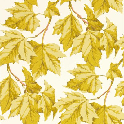 Dappled Leaf Citrine Wallpaper HARLEQUIN X SOPHIE ROBINSON