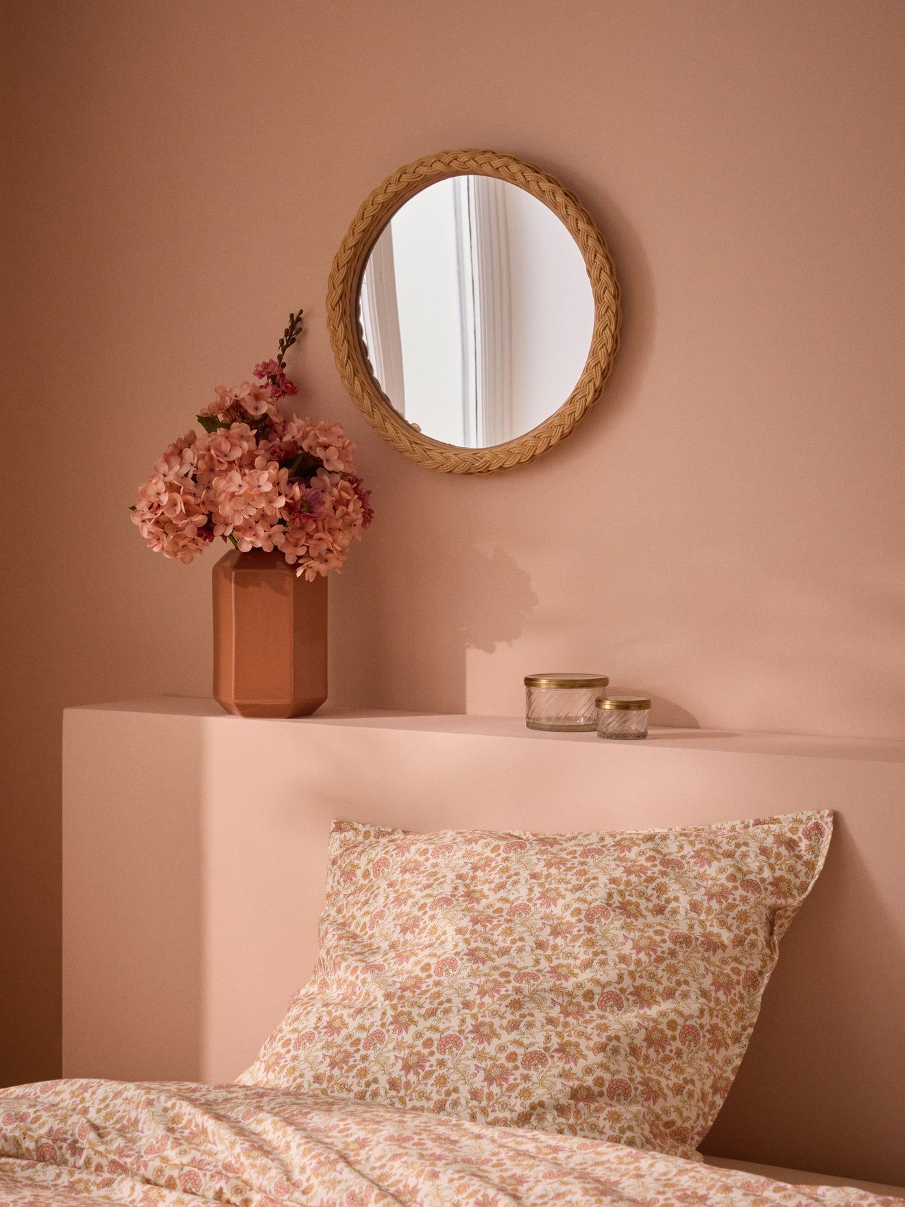 Miroir en rotin tressé, CYRILLUS