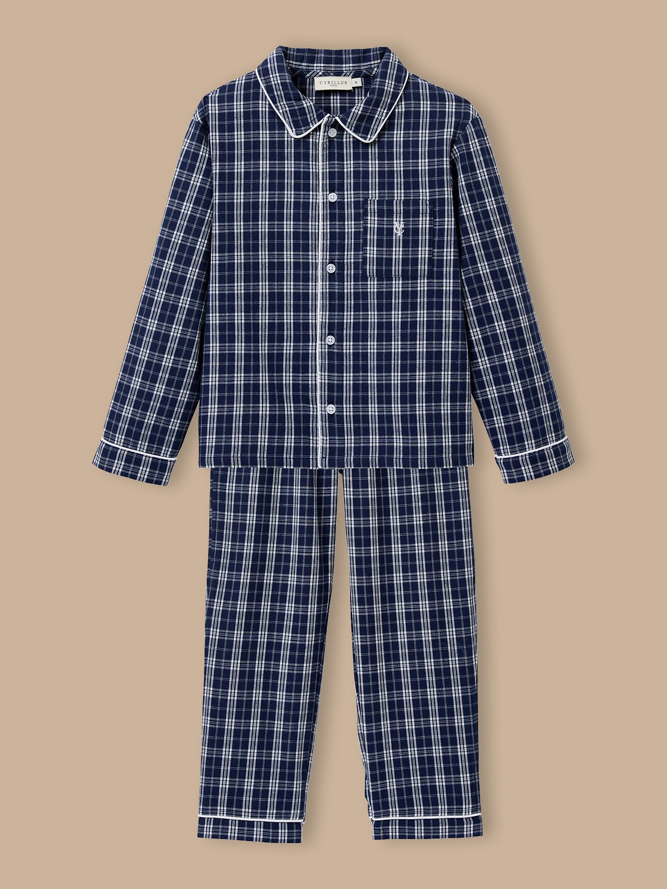 Pyjama grands carreaux, CYRILLUS